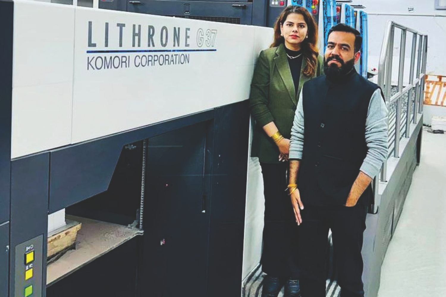 What makes a commercial printer invest in Komori four times over a decade? Darpan Printers answers