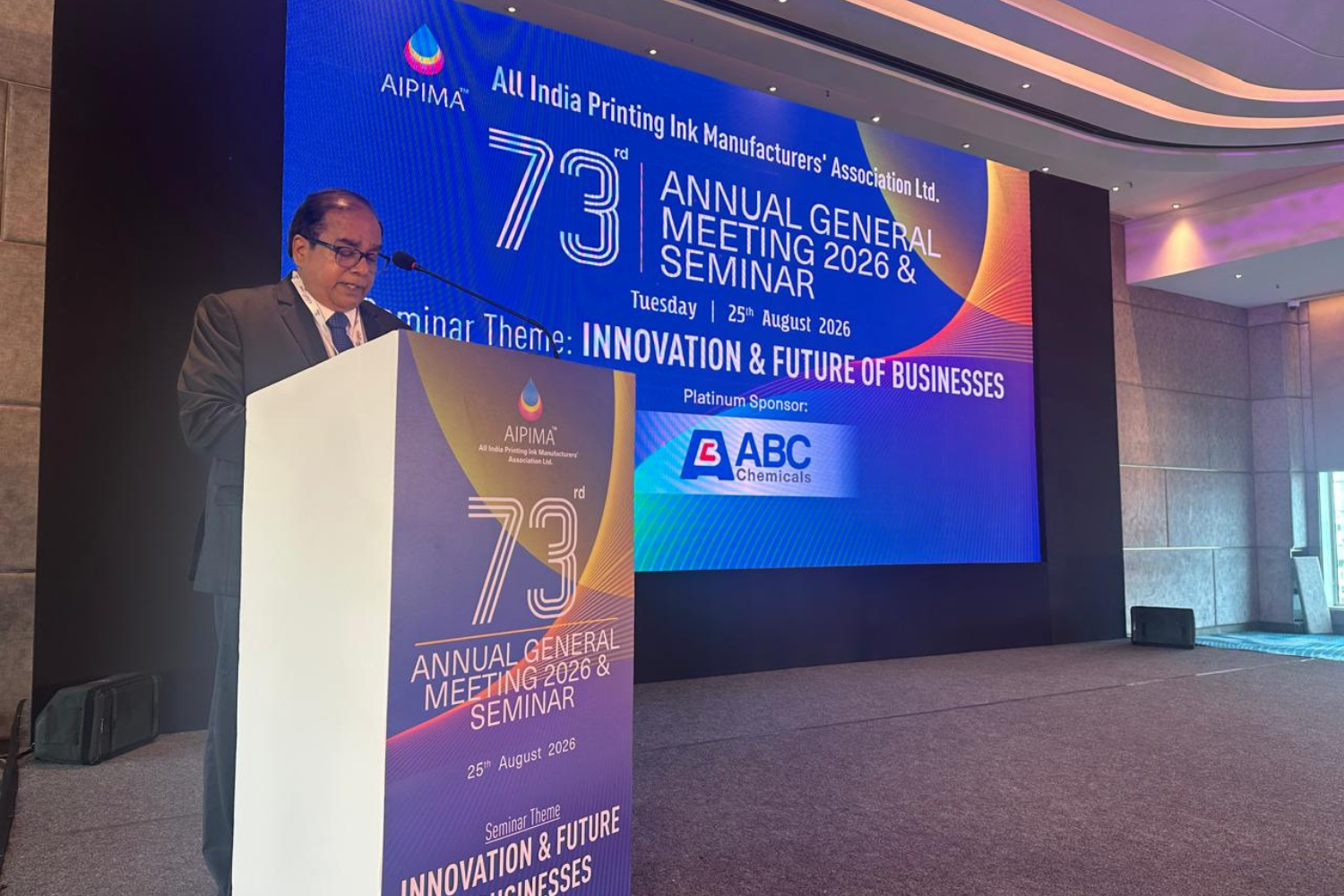 At AIPIMA’s 73rd AGM and Seminar in Mumbai, president Shekhar Iyer urged Indian ink manufacturers to evolve from transactional suppliers into globally respected brand builders anchored in innovation, sustainability and trust