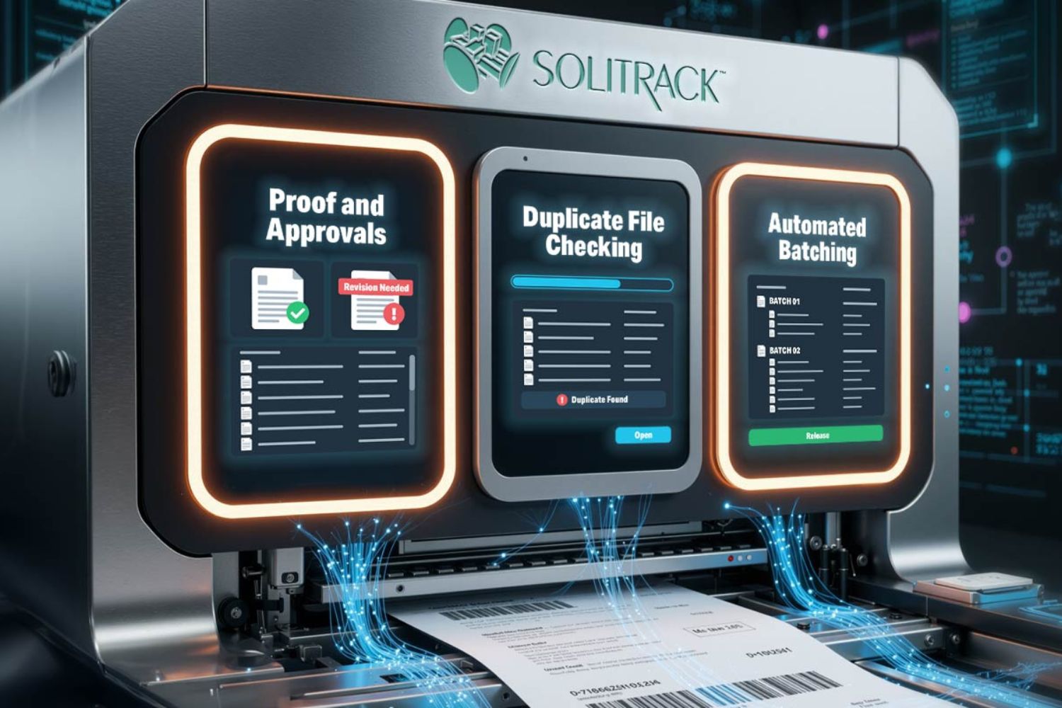 Solimar Systems has expanded the SOLitrack base licence with proof and approval workflows, duplicate file checking and batching capabilities