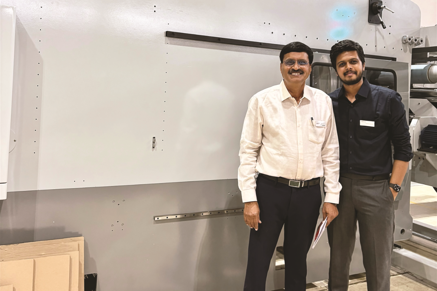 Anantha Shayana and Pramod Shayana from Mysuru-based Best Corrugators